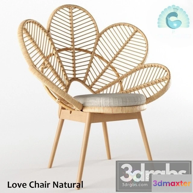 938438 - Rattan Love Chair