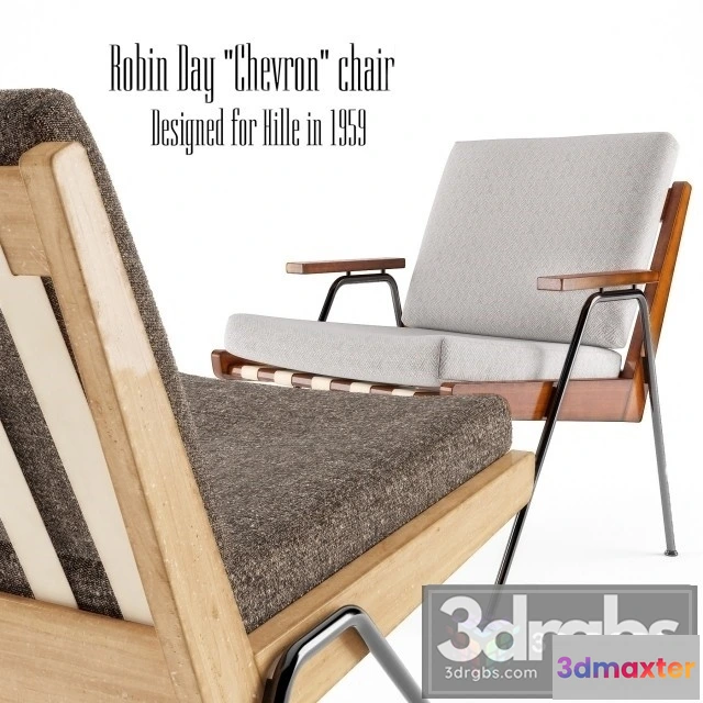 938614 - Robin Day Chevron Chair