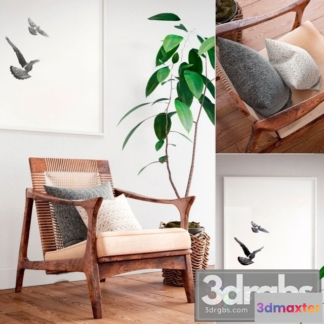 938882 - Scandinavian Corner Armchair