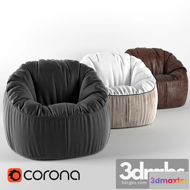 939072 - Soft Pouf Chair