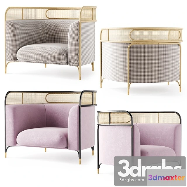 939302 - Targa Lounge Chair Gamfratesi