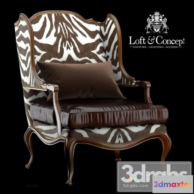 939388 - Throne Zebra Armchair