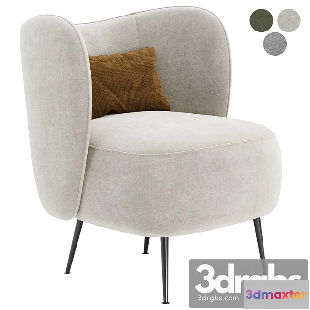 939536 - Upholstered Wingback Chair