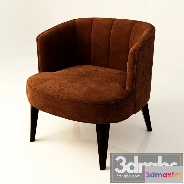 939598 - Velvet Armchair