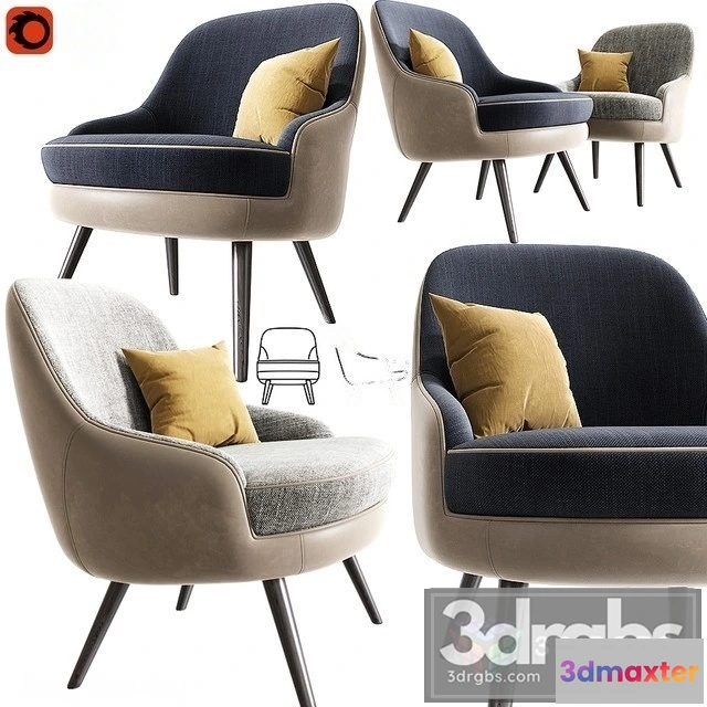 939734 - Walter Knoll Moderm Armchair