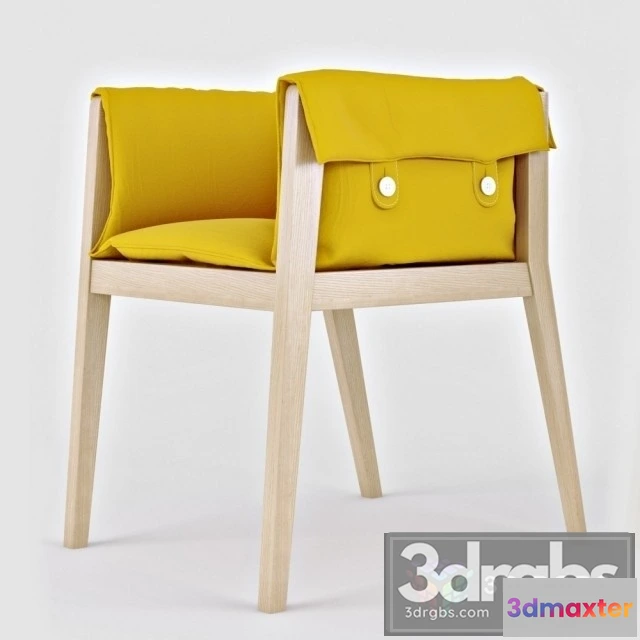939826 - Yellow Armchair