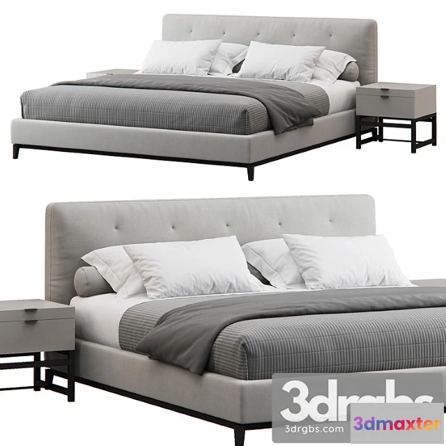 1026464 - Andersen quilt bed by minotti