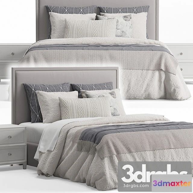 1026534 - Bassett furniture manhattan rectangular bed