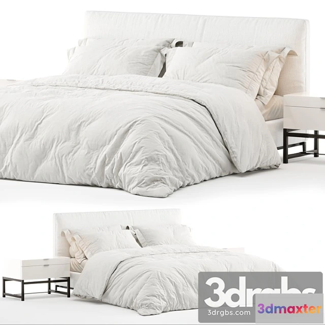 1026664 - Bed minotti andersen (white)