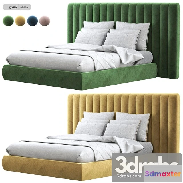 1026722 - Bed softy modern design