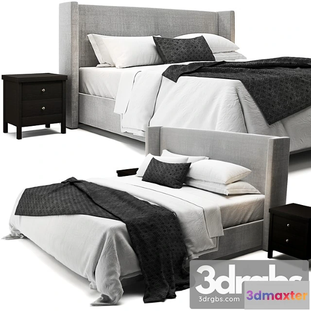 1026966 - Elliot shelter upholstered bed