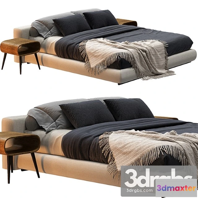 1027034 - Flexform groundpiece bed