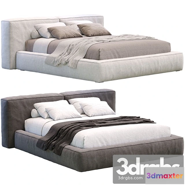 1027064 - Fluff bed by bonaldo