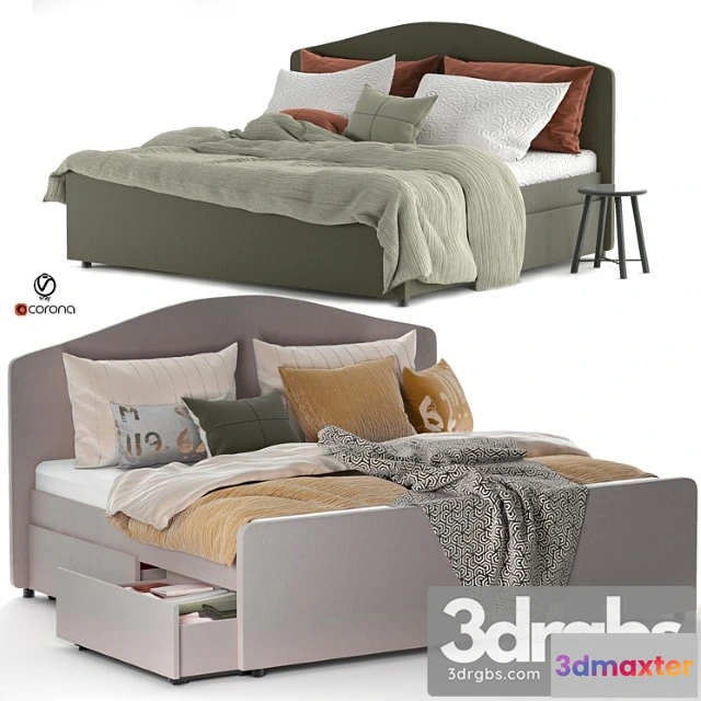 1027106 - Ikea hauga bed queen set 31