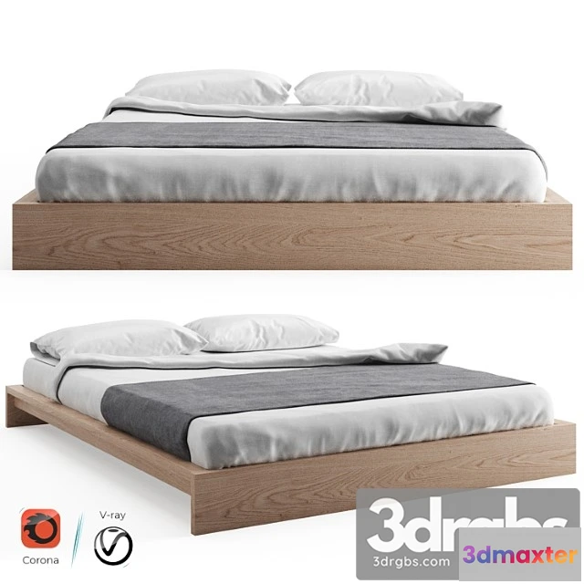 1027156 - Ki - low loft wooden bed