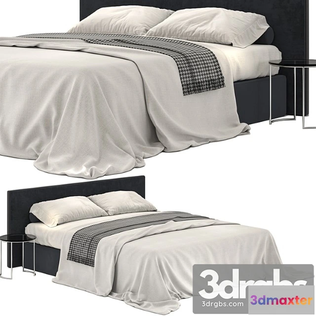 1027260 - Meridiani stone black bed