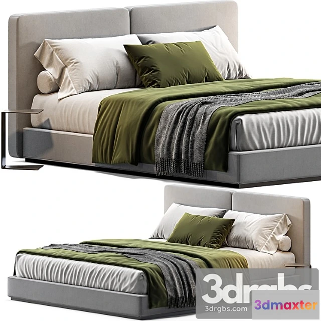 1027322 - Minotti tatlin ivory bed