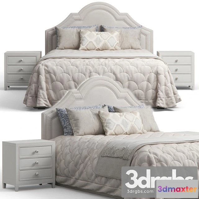 1027494 - Queen madison crown headboard bed