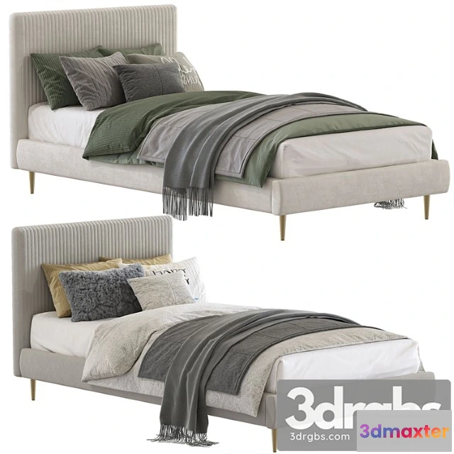 1027502 - rabbit pleated upholstered bed 213