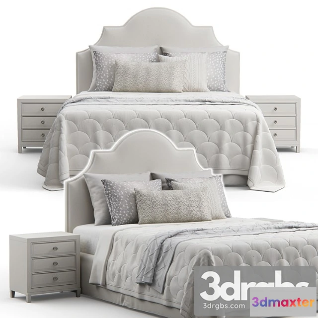 1027616 - Sedgefield headboard upholstered bed 2