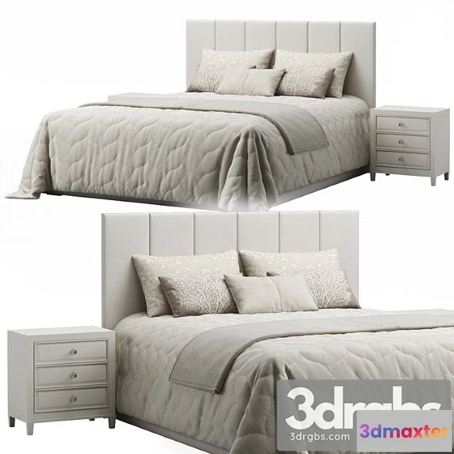 1027658 - Striped headboard bed - No.2