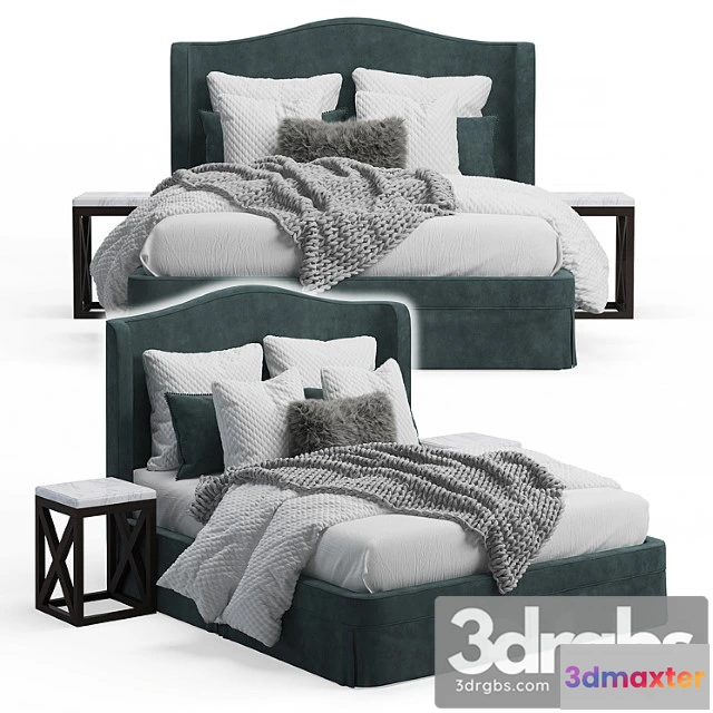 1027714 - Upholstered paris bed