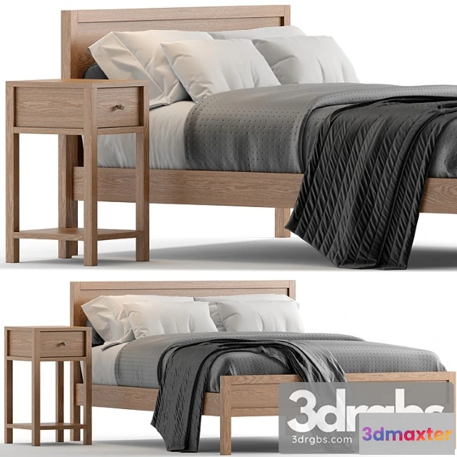 1027740 - West elm Brennan bed