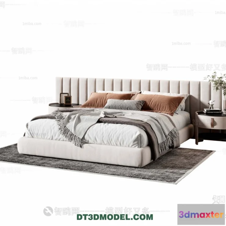 1107232 - Double Bed 3D Models - 0081