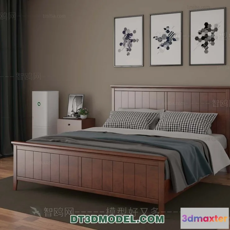 1107258 - Double Bed 3D Models - 0094