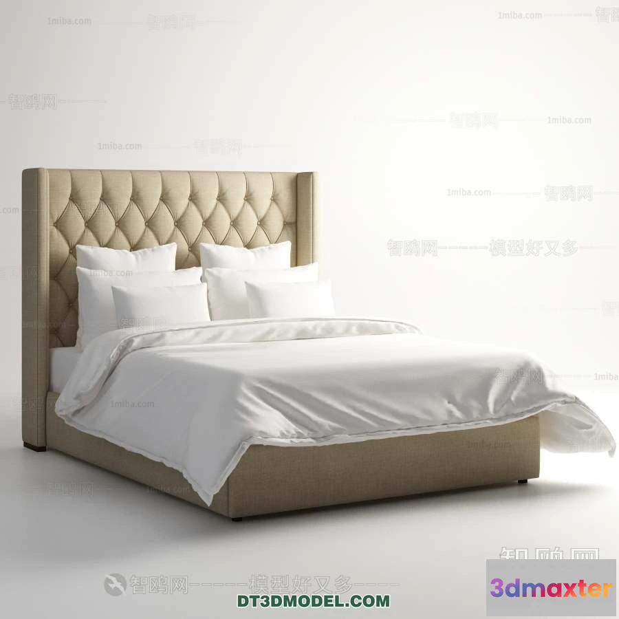1107260 - Double Bed 3D Models - 0095