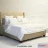 1107262 - Double Bed 3D Models - 0096