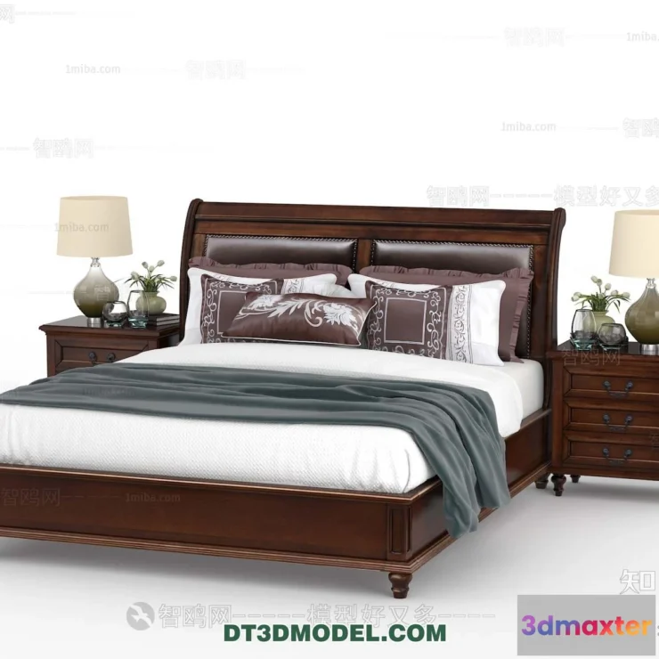 1107294 - Double Bed 3D Models - 0112
