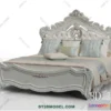 1107308 - Double Bed 3D Models - 0119