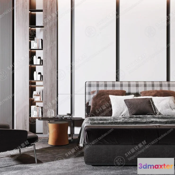 1128746 - Bed - 3D Models - 1508