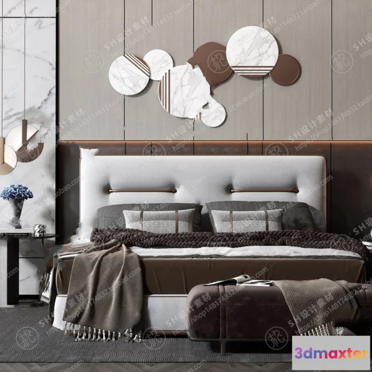 1128748 - Bed - 3D Models - 1509