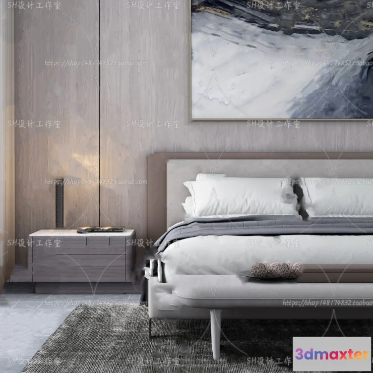 1128806 - Bed - 3D Models - 1538