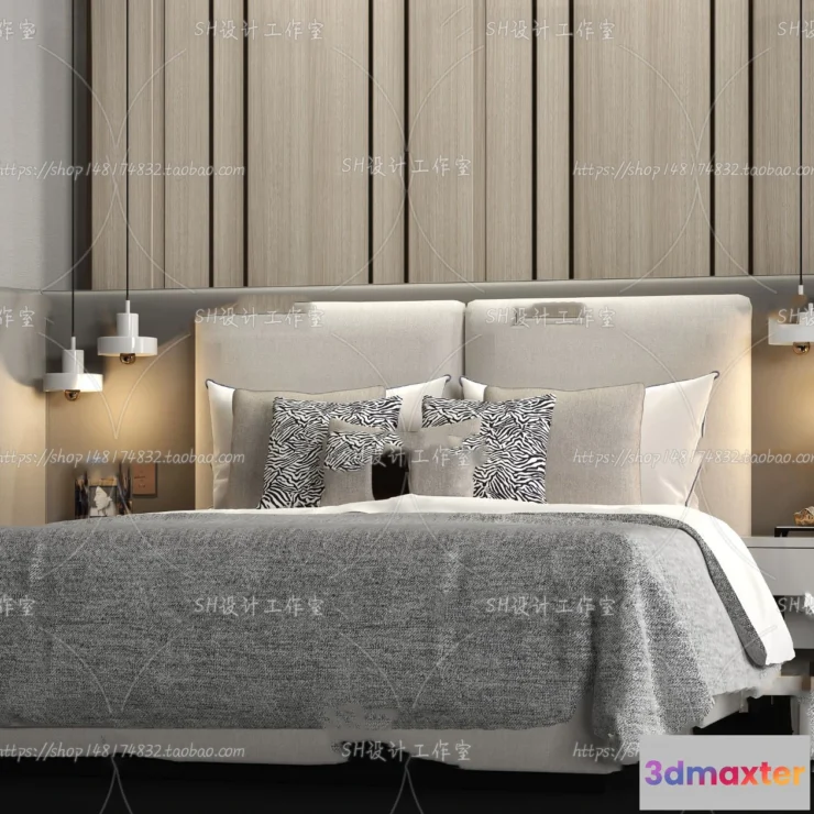 1128848 - Bed - 3D Models - 1559