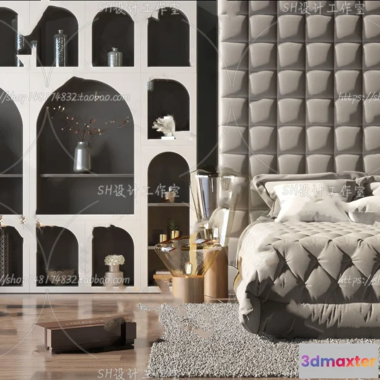 1128944 - Bed - 3D Models - 1607