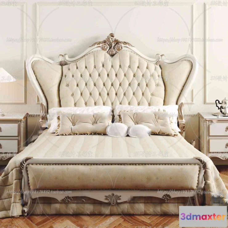 1128976 - Bed - 3D Models - 1623