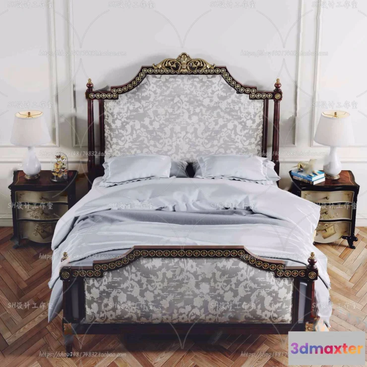 1128980 - Bed - 3D Models - 1625