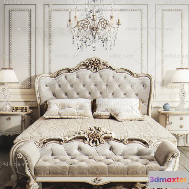 1128982 - Bed - 3D Models - 1626