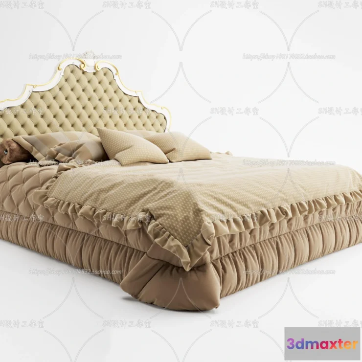 1129114 - Bed - 3D Models - 1692