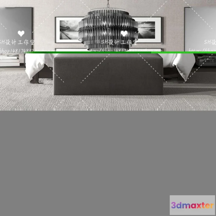 1129162 - Bed - 3D Models - 1716