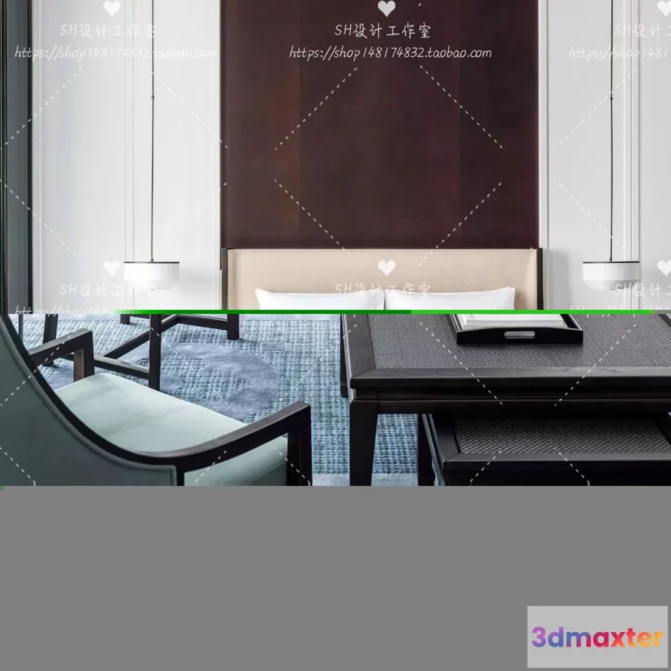 1129342 - Bed - 3D Models - 1806