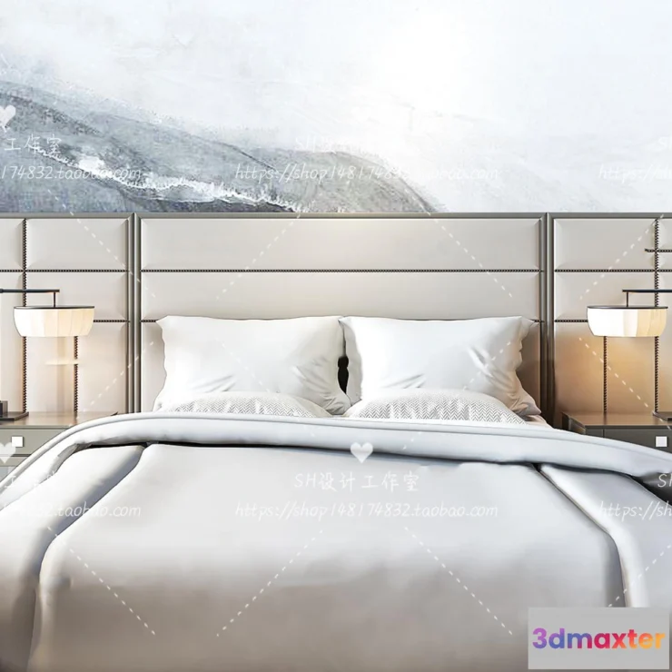 1129448 - Bed - 3D Models - 1859