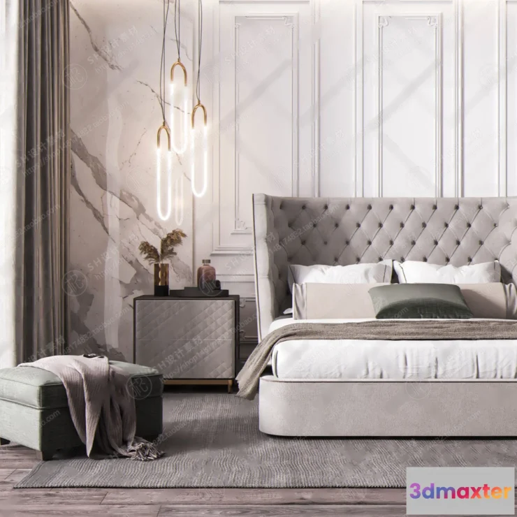 1129496 - Bed - 3D Models - 1883