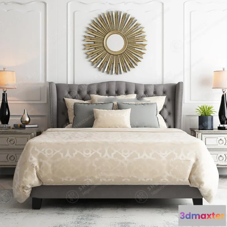 1129570 - Bed - 3D Models - 1920