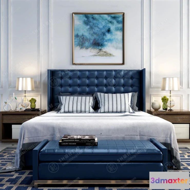 1129572 - Bed - 3D Models - 1921