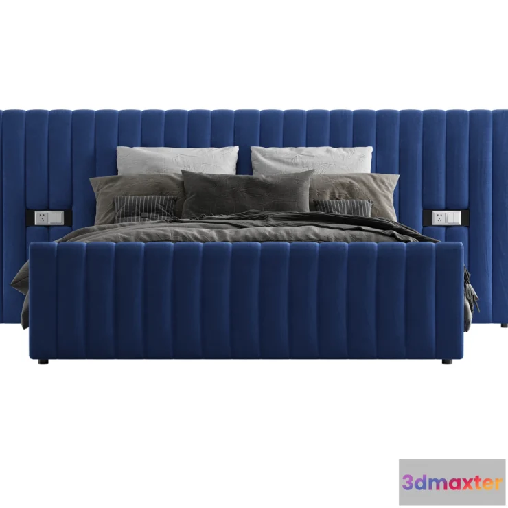 1160280 - FURNITURE 3D MODELS - BED - 0107