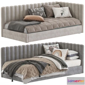 1222128 - Bed 3D Download - Modern Style - 014